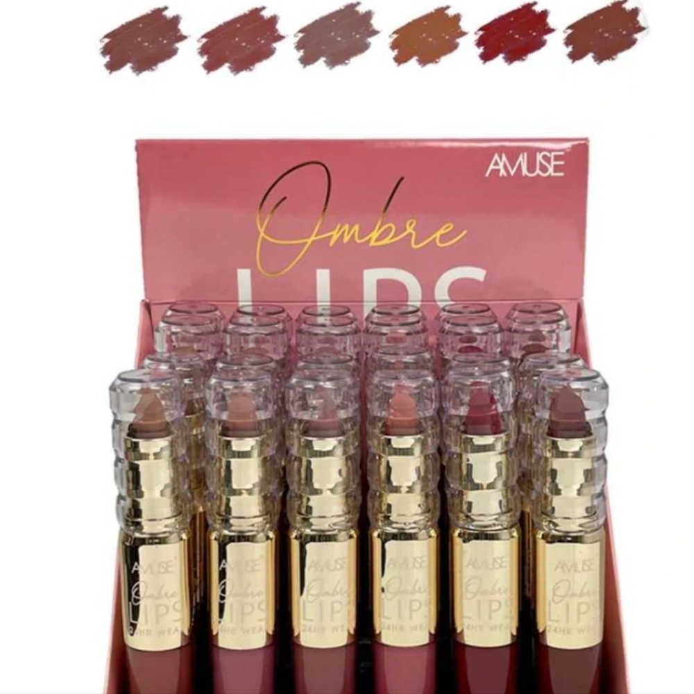 Ombre liquid lipstick